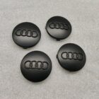 Centre Caps for Audi REF 4B0601170 60mm BLACK