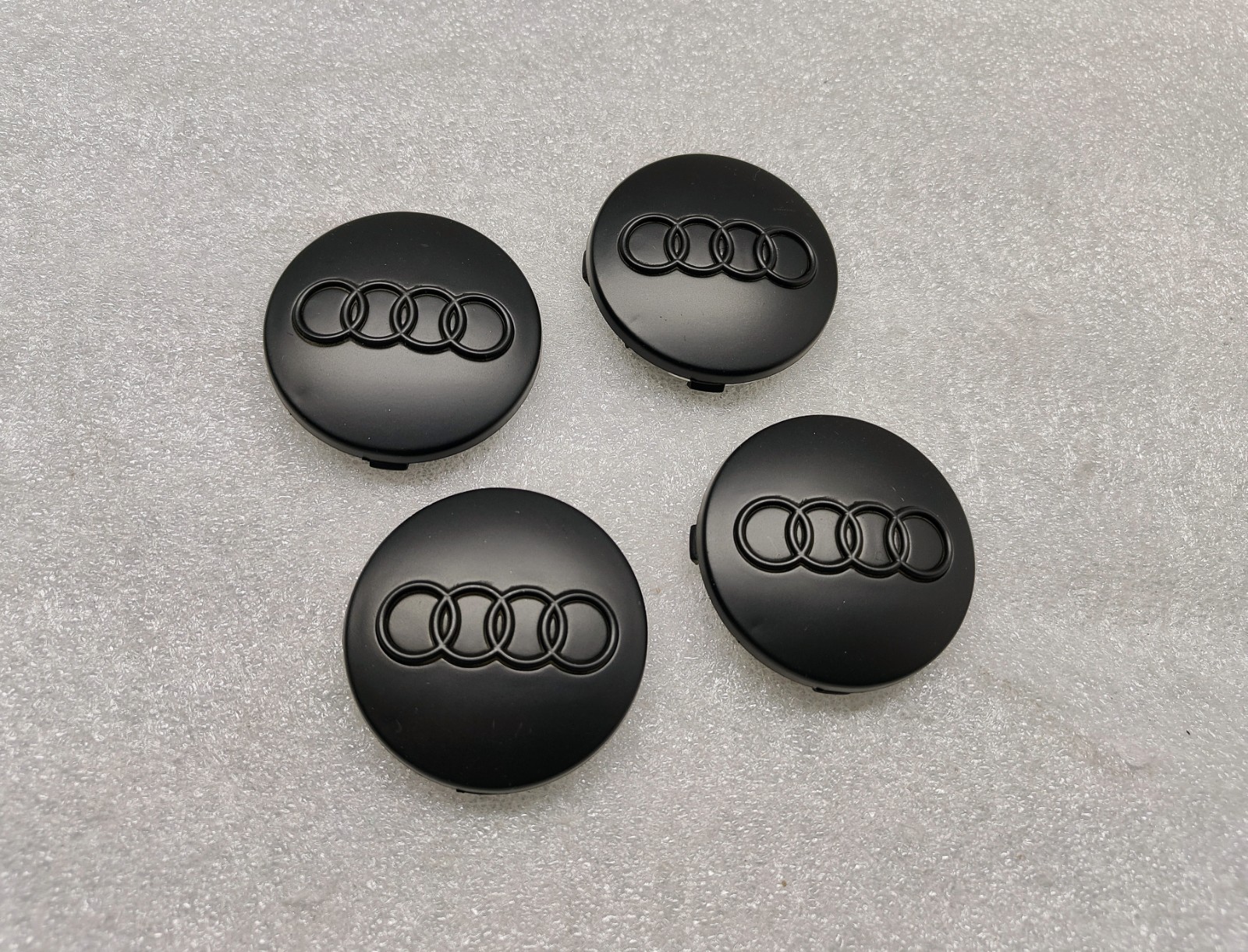 Centre Caps for Audi REF 4B0601170 60mm BLACK