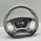 AMG steering wheel Grey Carbon Csutom Flat W209 CLK SL55 R230 W211 W218