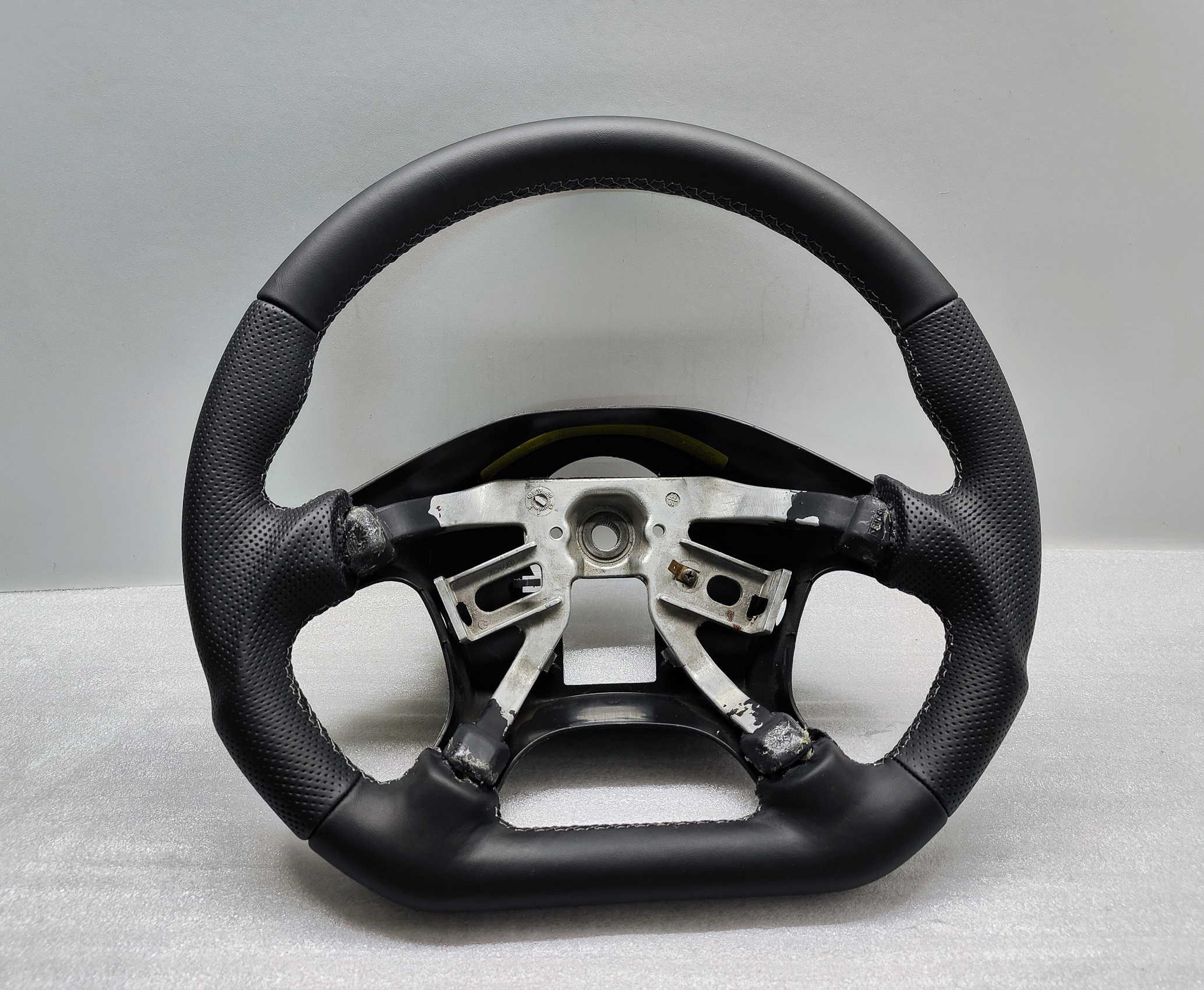 Mitsubishi Pajero Pinin steering wheel Flat Custom Leather 00-06 Shogun