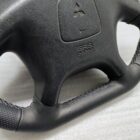Mitsubishi Pajero Pinin steering wheel Flat Custom Leather 00-06 Shogun