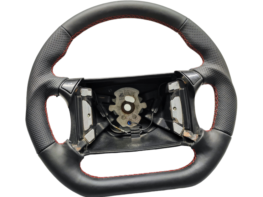 Porsche 964 Steering Wheel Flat Custom 944 928 Red Stitch