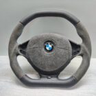 BMW E36 Z3 Steering Wheel Custom Flat Top Alcantara