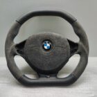 BMW E36 Z3 Steering Wheel Custom Flat Top Alcantara