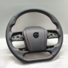 Volvo FH4 Truck steering wheel 23565879 New leather + red stitch Flat 3069989