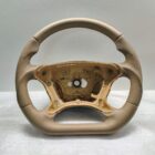 AMG steering wheel Tan Brown Custom Flat W209 CLK SL55 R230 W211 W218 Mercedes