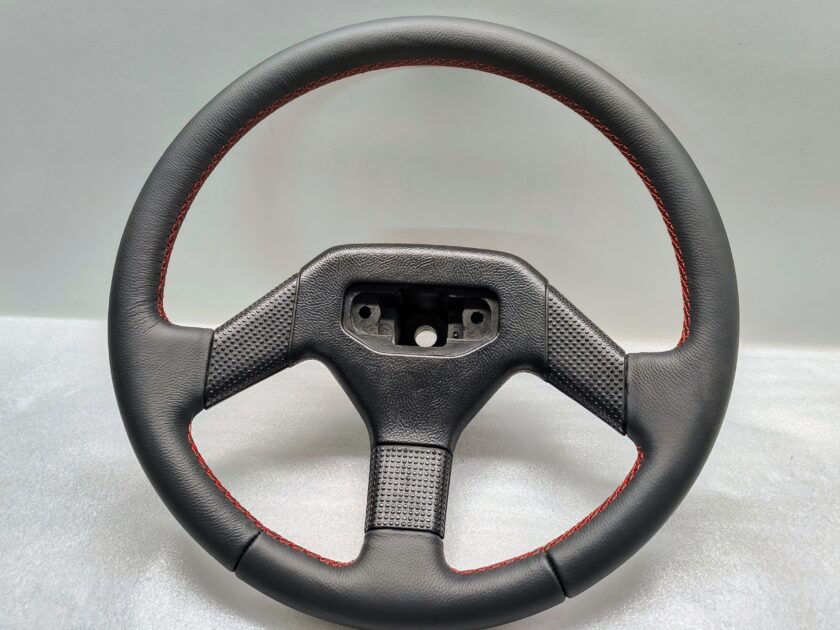 Peugeot 205 GTI steering wheel Red Stitch New Leather