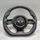 Steering wheel R50 R53 Mini Red band leather Flat Custom 6762458