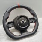 Steering wheel R50 R53 Mini Red band leather Flat Custom 6762458