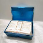 1972 BMW First Aid Kit blue E24 635i E21 E12 E23 Rare Vintage M3